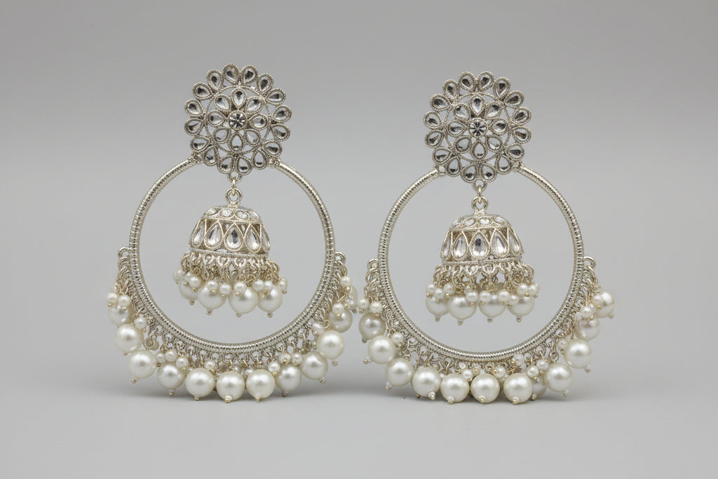 ELEGANT MOTI JHUMKAS