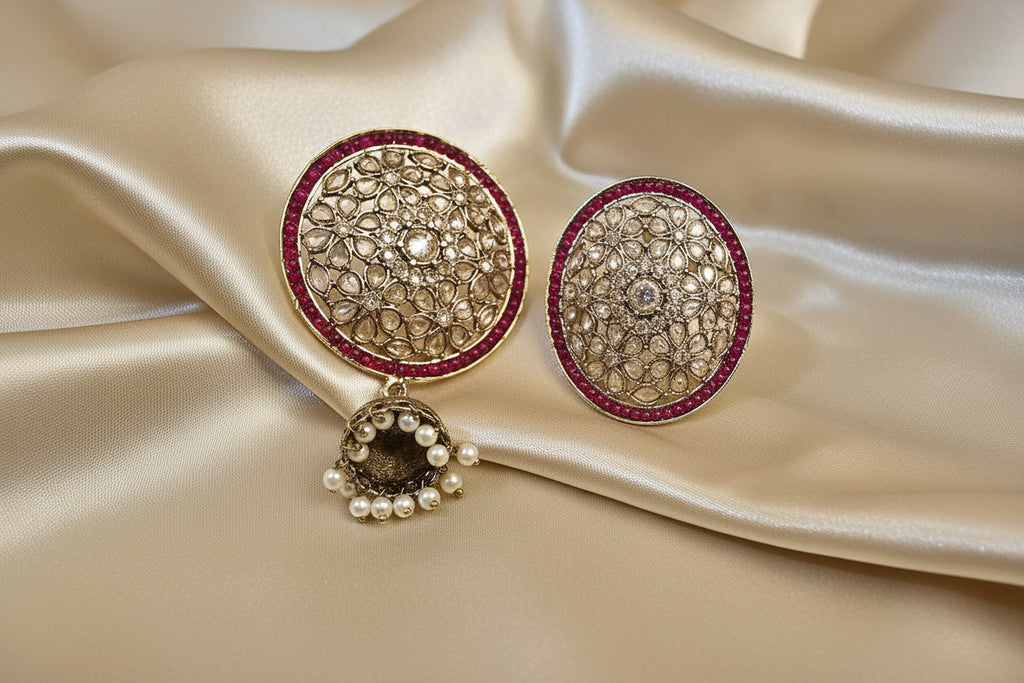 RED RANG JHUMKAS
