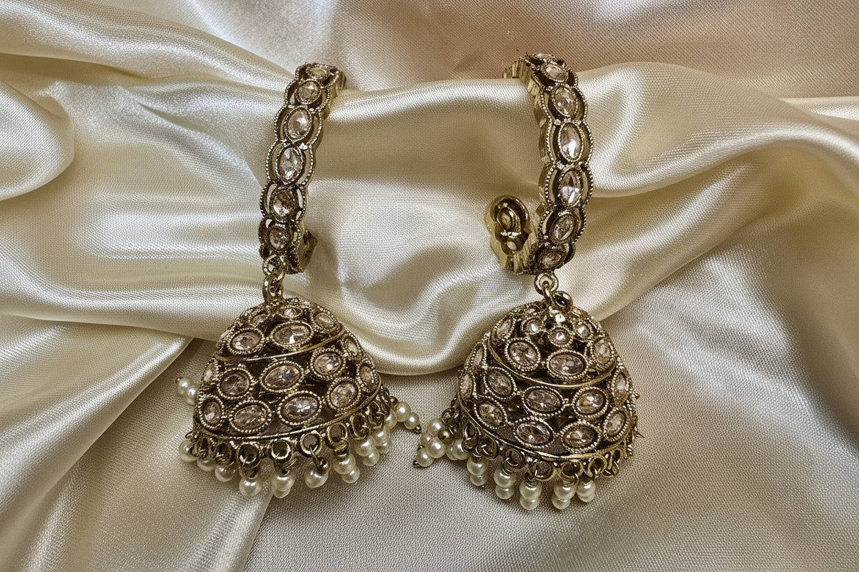 NAZAKAT GOLDEN JHUMKAS