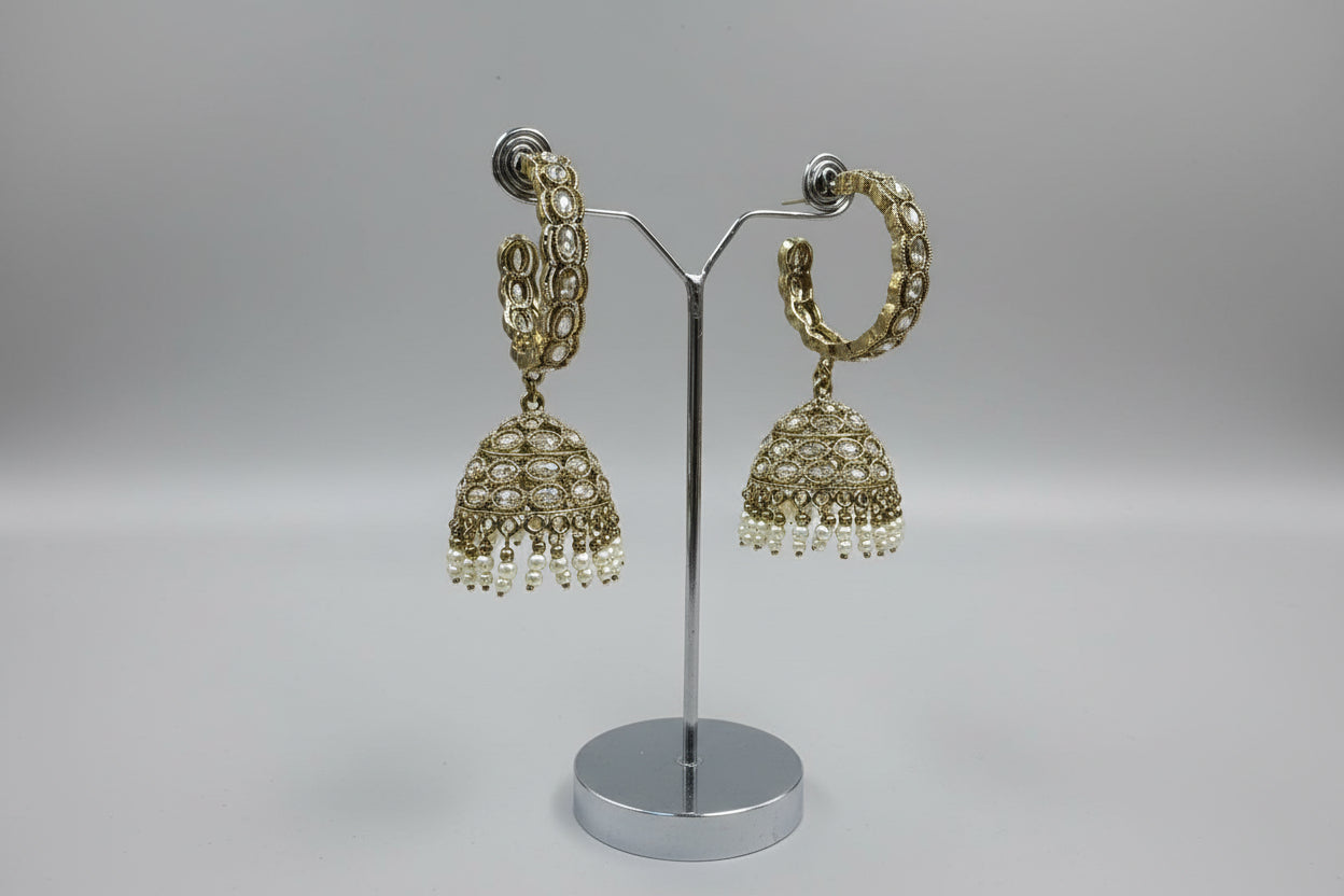 NAZAKAT GOLDEN JHUMKAS