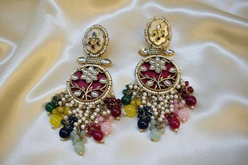 Elegant Kundan Earrings